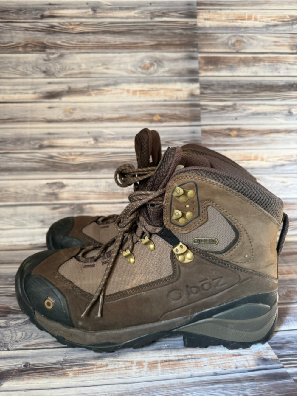 Oboz mens Wind River B-Dry Backpacking Boot size 11